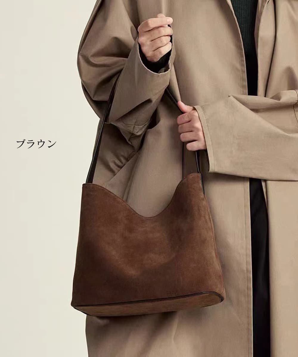 オフィスカジュアル 大人のシンプル肩掛けバッグ 春秋冬 その他