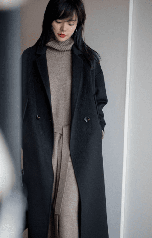 オフィスカジュアル レディース ゆったり秋冬デザイン ニット ワンピース