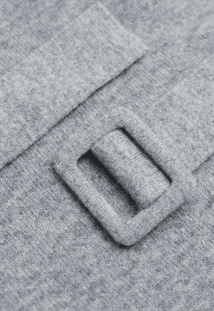 オフィスカジュアル レディース 顔まわりスッキリラウンドネック ワンピース