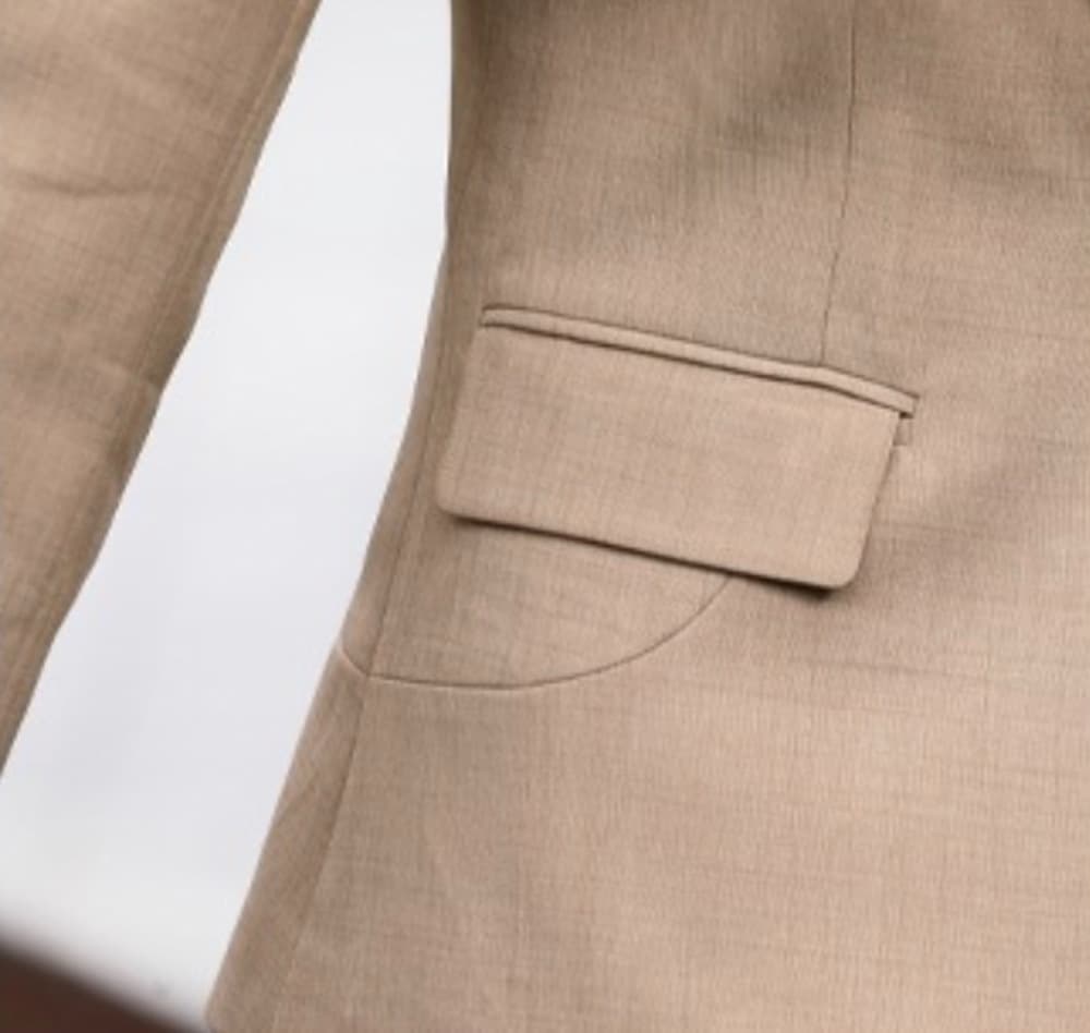 オフィスカジュアル レディース スリムフィットレギュラージャケット